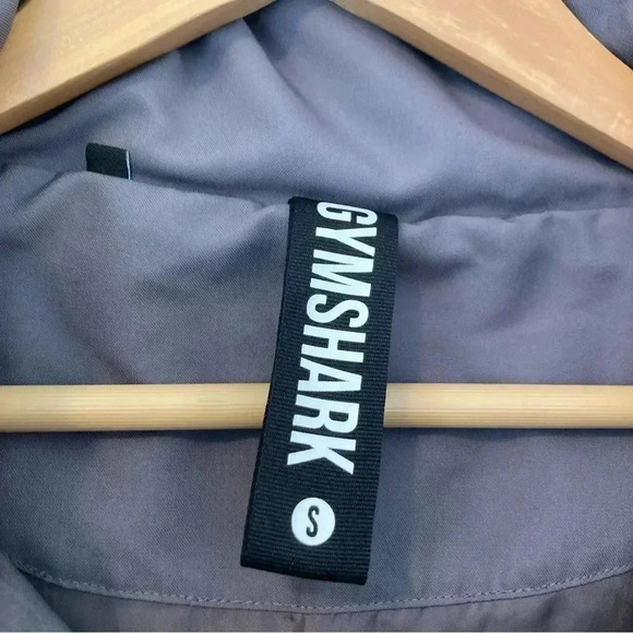 Gymshark‎ Oversized Puffer Jacket Size S Purple Lavender & Pink Slight Cropped - Picture 4 of 10